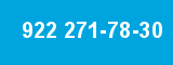 922 271-78-30